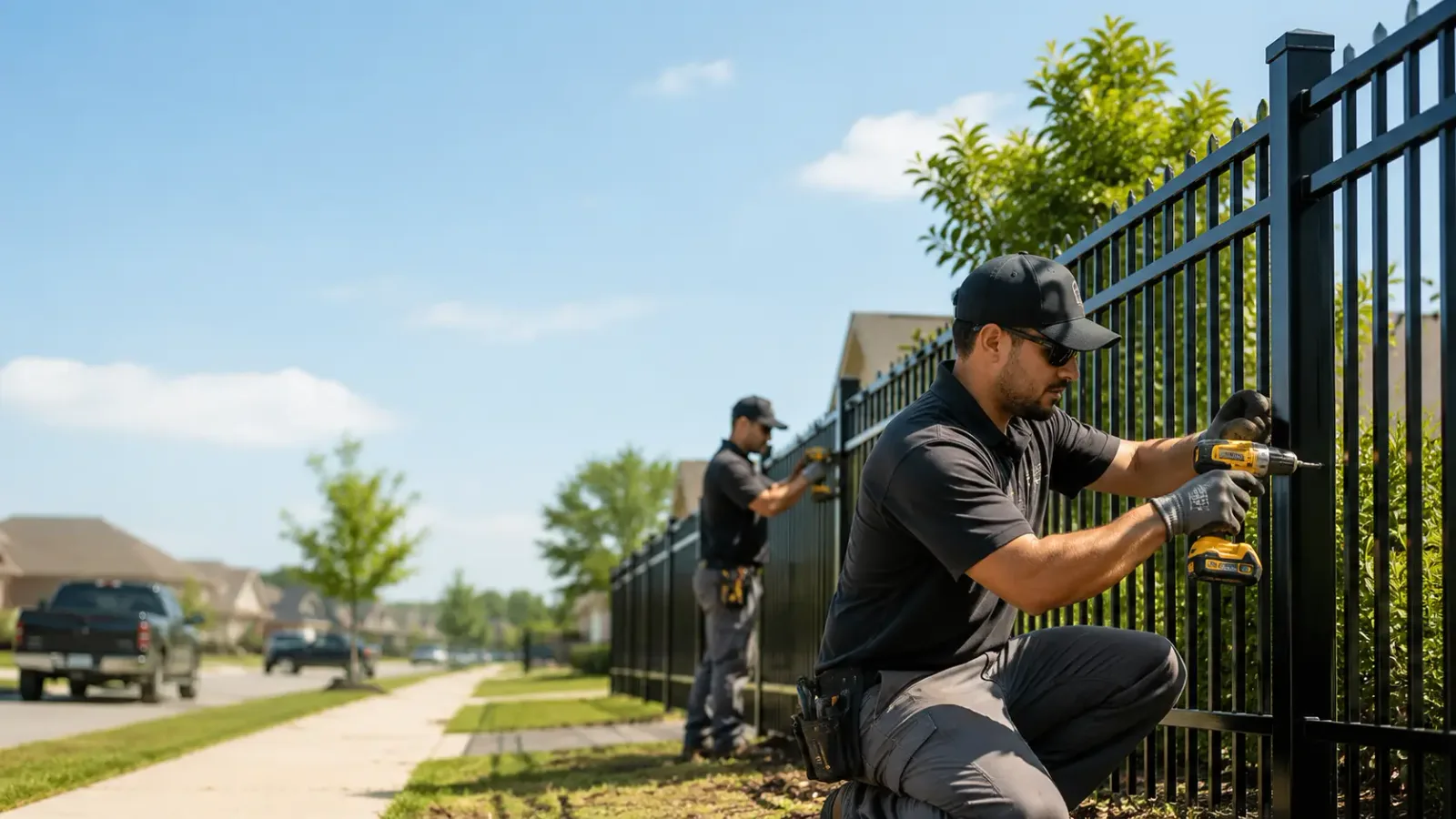 Metal Fence Installation in Richardsville, VA
